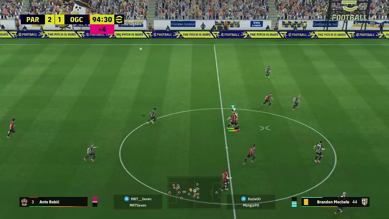 VGL Inferno 20 ' giornata
Parma Vs Nizza