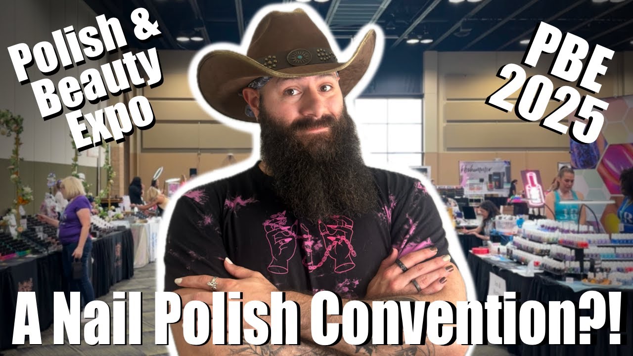 I Went To The Biggest Indie Nail Polish Convention - Polish and Beauty Expo 2025 🤠💅 Recap & Vlog