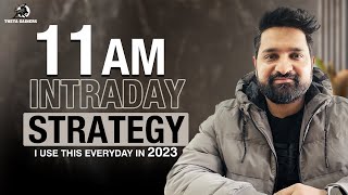 Most Simple Option Selling Strategy Ever | 11am Strategy | Theta Gainers