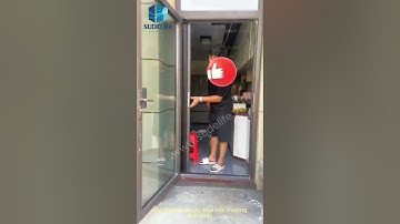 CỬA XẾP LÁ NHÔM SUDELIFE #cuaxeplanhom #vachngan #cuaxeplanhomsudelife#sudelife