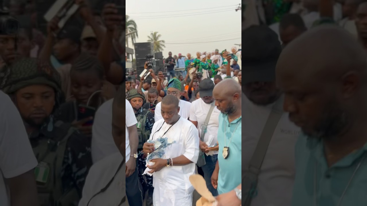 K1 DE ULTIMATE DAZZED WITH MILLIONS AT HIS MOTHER’S FIDAU PRAYER AT IJEBU ODE