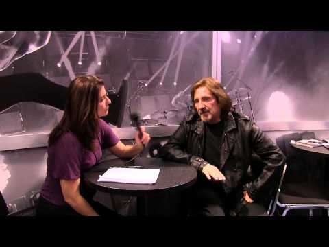 Frankie DiVita interviews Geezer Butler of Black Sabbath at NAMM 2013