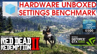Red Dead Redemption 2 Hardware Unboxed Settings Test DX 12 [GTX 1060 3GB]