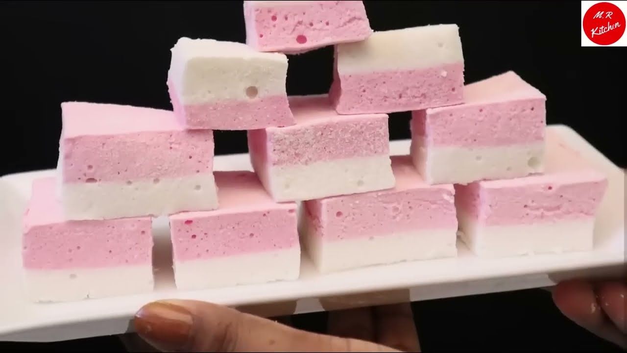 අමුද්‍රව්‍ය 2න් මාෂ්මෙලෝ හදමු💓m.r kitchen💓
