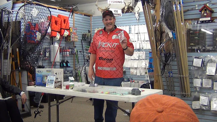 Professional fisherman Todd Steele at "Fish Church"