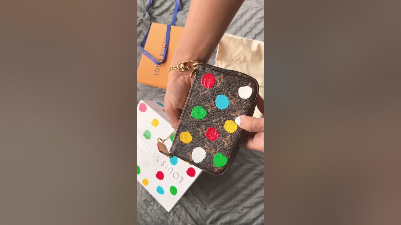 Unboxing the LV X YK MINI POCHETTE ACCESSOIRES I got to mark my daughter's  1st bday #louisvuitton 