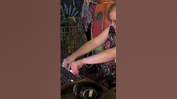 Pt 2 of the extended transition. Playing a tom with the marimba through a modular synth #drummachine