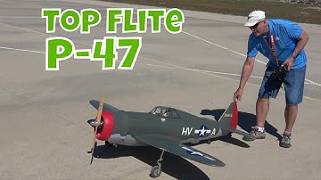 Joe Pirozzoli...  Top Flight Giant Scale P-47 Razorback...  Saturday, September 9, 2023