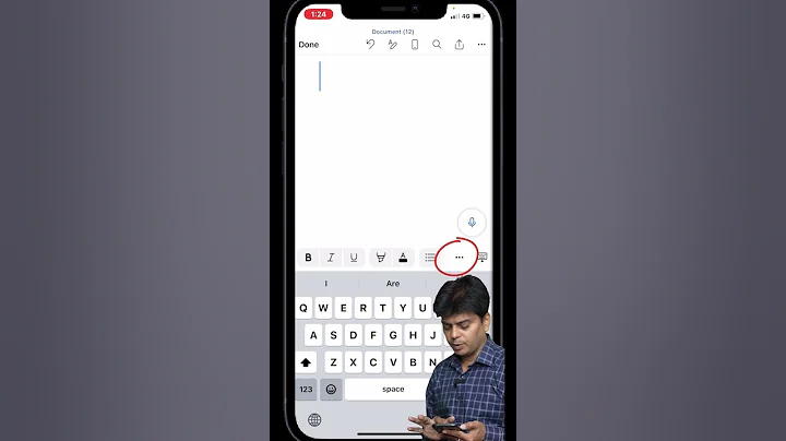 How to change font in Microsoft Word mobile app? #shortsvideo