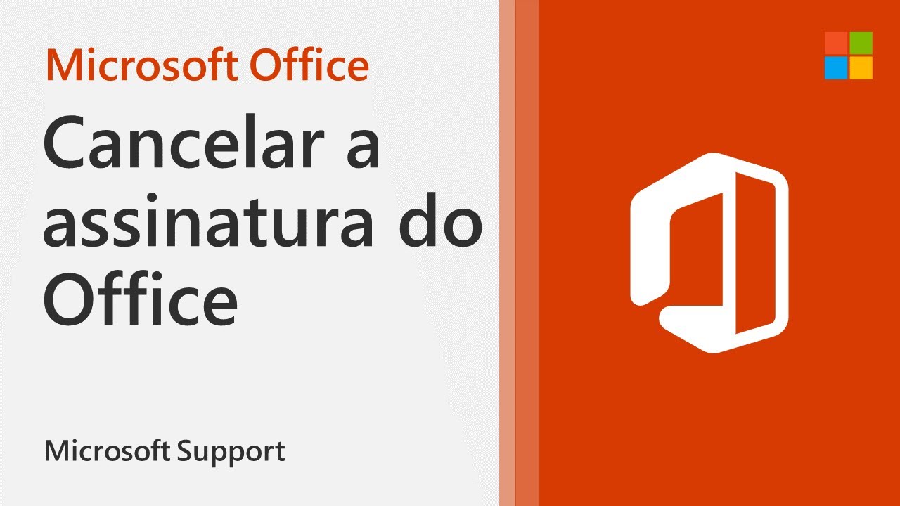 Como cancelar sua assinatura do Microsoft 365 | Microsoft - YouTube