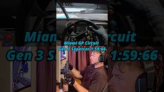 Miami GP Hotlap in Gen 3 Supercar #v8supercars #motorsport #iracing #simracing #racing