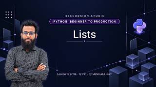 Full Lists | Python Beginner to Production 13/94 Update
