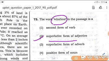 English|old solved question paper|15 oct 2017|STUDY of the