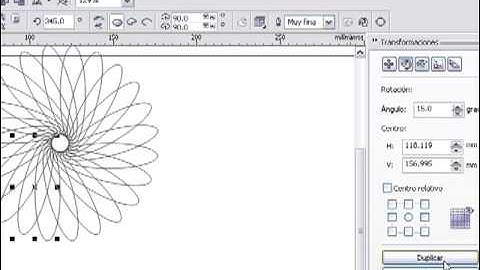 Corel Draw  Rotar Objetos