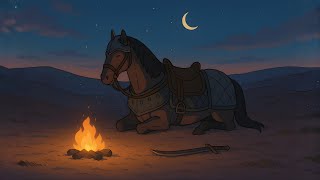 Nomad Caravan Nightfall – Turkish Lofi • Ertuğrul-Inspired Desert Ambience | Focus | Study | Relax