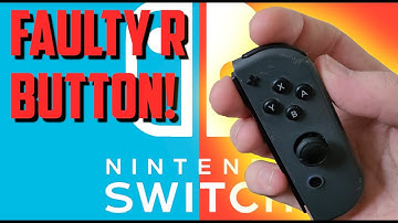 Nintendo Switch Joycon with a faulty R button