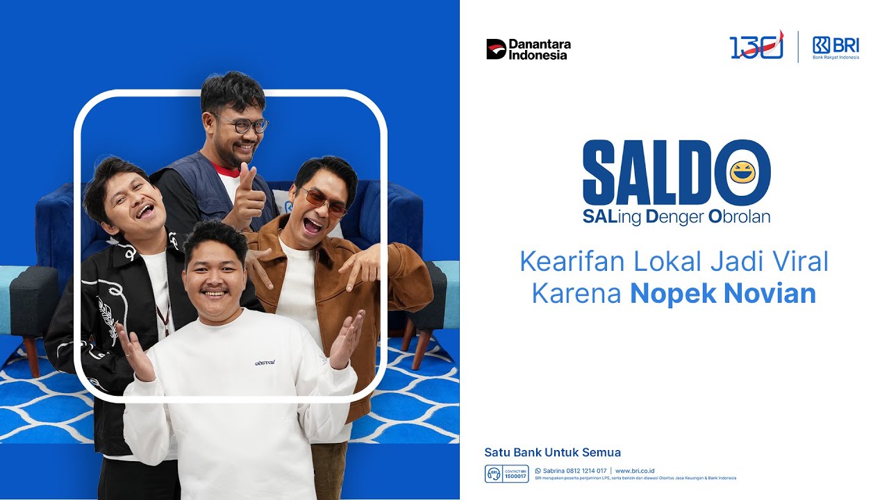 SALDO - Eps. 63: Kearifan Lokal Jadi Viral Karena Nopek Novian