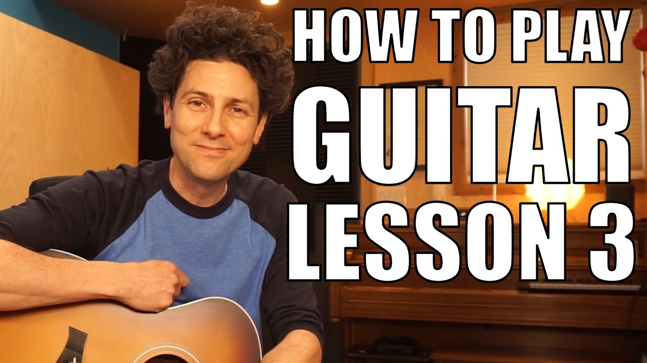 How To Play Guitar Lesson 3 - Learn Last Kiss