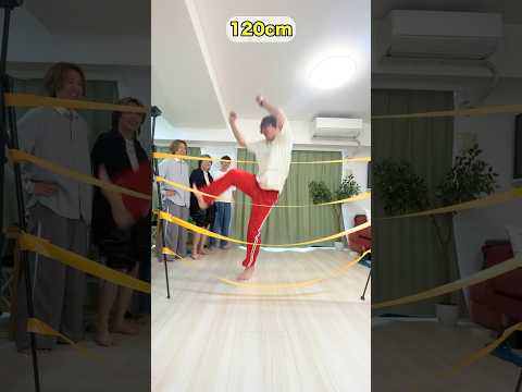 ハイジャンプチャレンジ！無理かと思ったら最後… #shorts