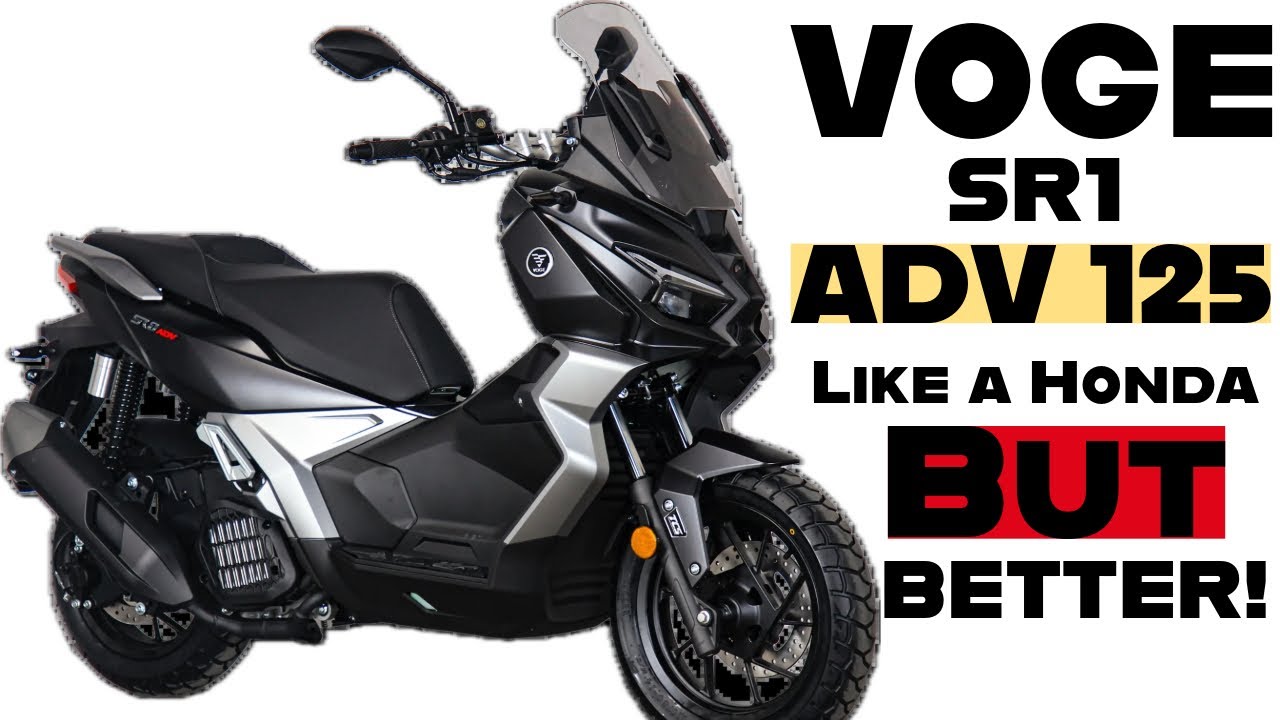 Voge SR ADV125 Scooter. Better and cheaper than a Honda!