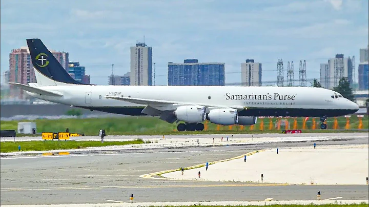 RARE Samaritan's Purse DC-8 Arrival And Profit Hunter at Toronto Pearson!! May 28, 2022