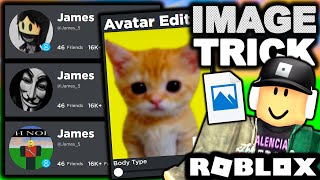 MAKE YOUR ROBLOX AVATAR ANY IMAGE!? PROFILE EMOTES TRICK! (ROBLOX)