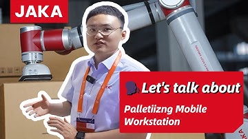 Cobot Palletizing Mobile Workstation - Make your production more efficient