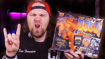 The DEPTHS OF DOOM TRILOGY - DOOM, DOOM 2 + MASTER LEVELS - PC Big Box Unboxing