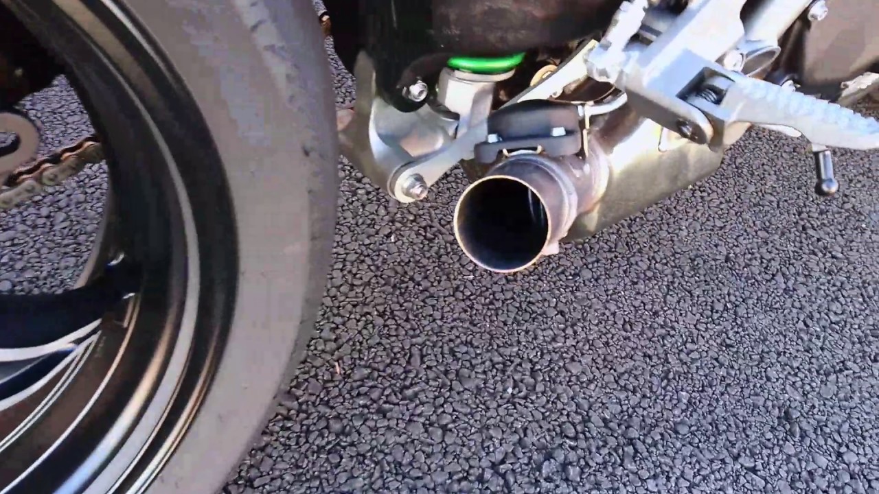 Ninja H2 サイレンサーなし状態 - YouTube