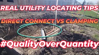 Direct Connect vs Clamping – Real Utility Locating Tips from the Field