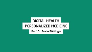 Digital Health - Personalized Medicine: HPI Research Group | HPI-TV