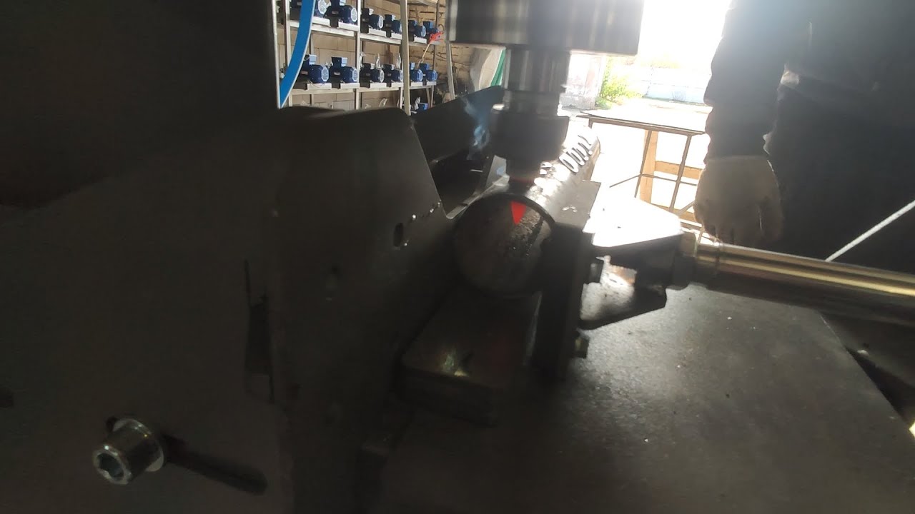 "Термо-Сверл" Станок для сверления термо-сверлом - фрикционное сверление.