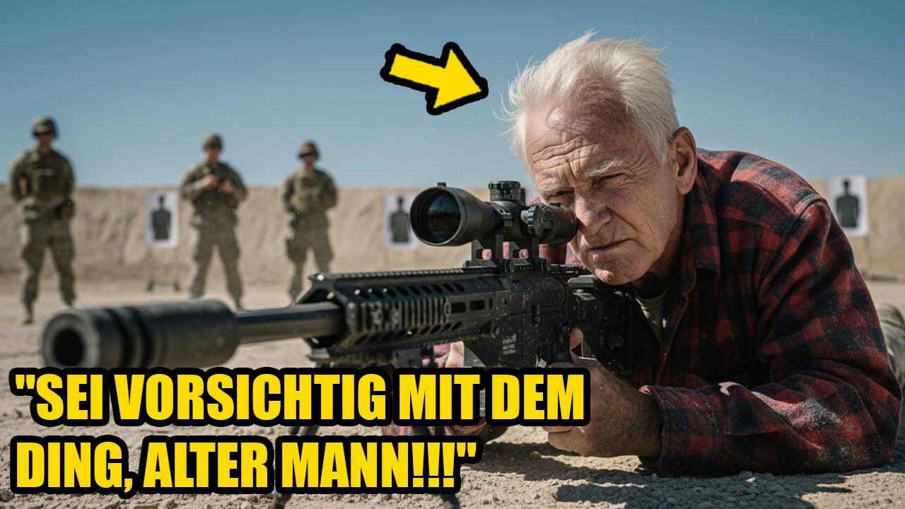 Alter Veteran fegte nur den Schießstand — Bis US Marine Scharfschützen ihn herausforderten
