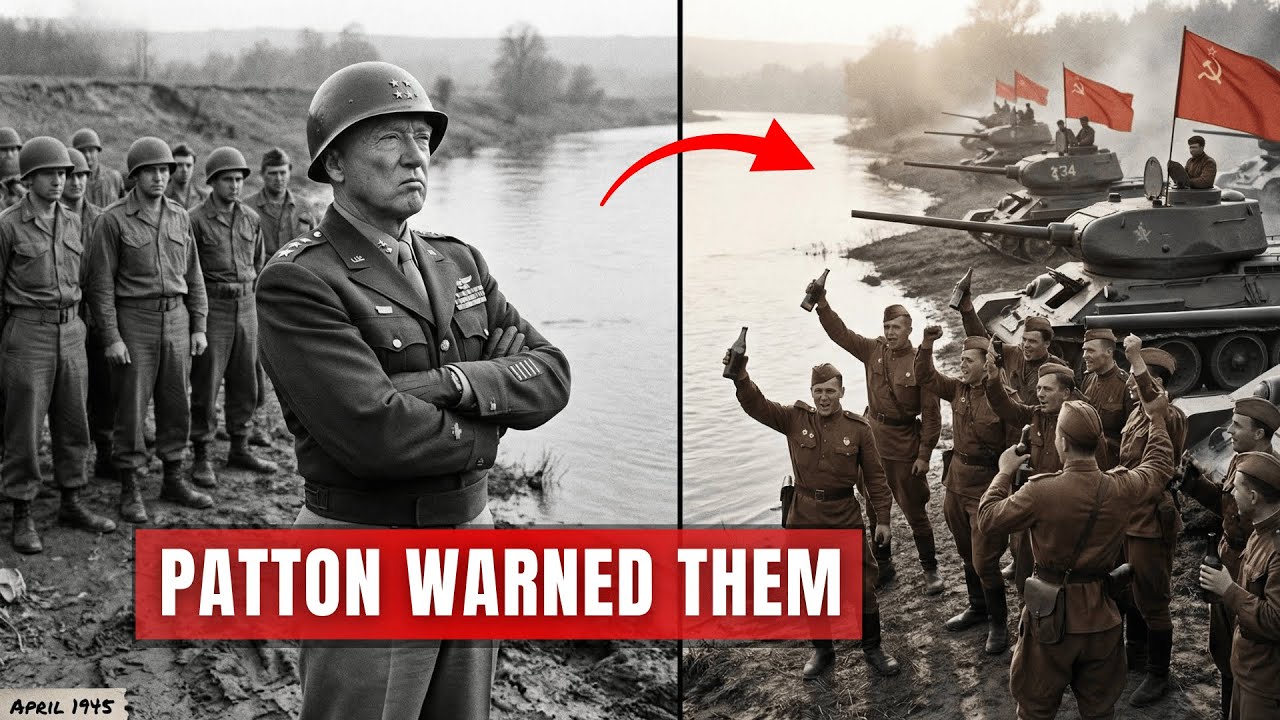 What Patton Said When Seeing Soviet Army at Elbe River