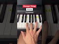 Stranger Things Theme Easy Piano Tutorial Piano Easy Strangerthings 
