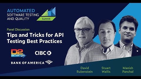 Panel: Tips and Tricks for API Testing Best Practices  |  ASTQ 2023