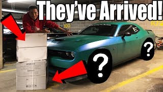 My **NEW RIMS** For My Hellcat Have Finally Arrived!!