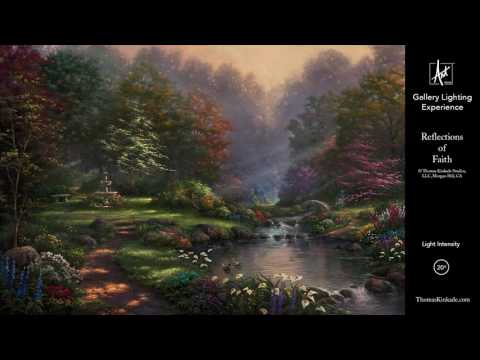 Reflections of Faith by Thomas Kinkade Studios - Gallery Lighting Experience