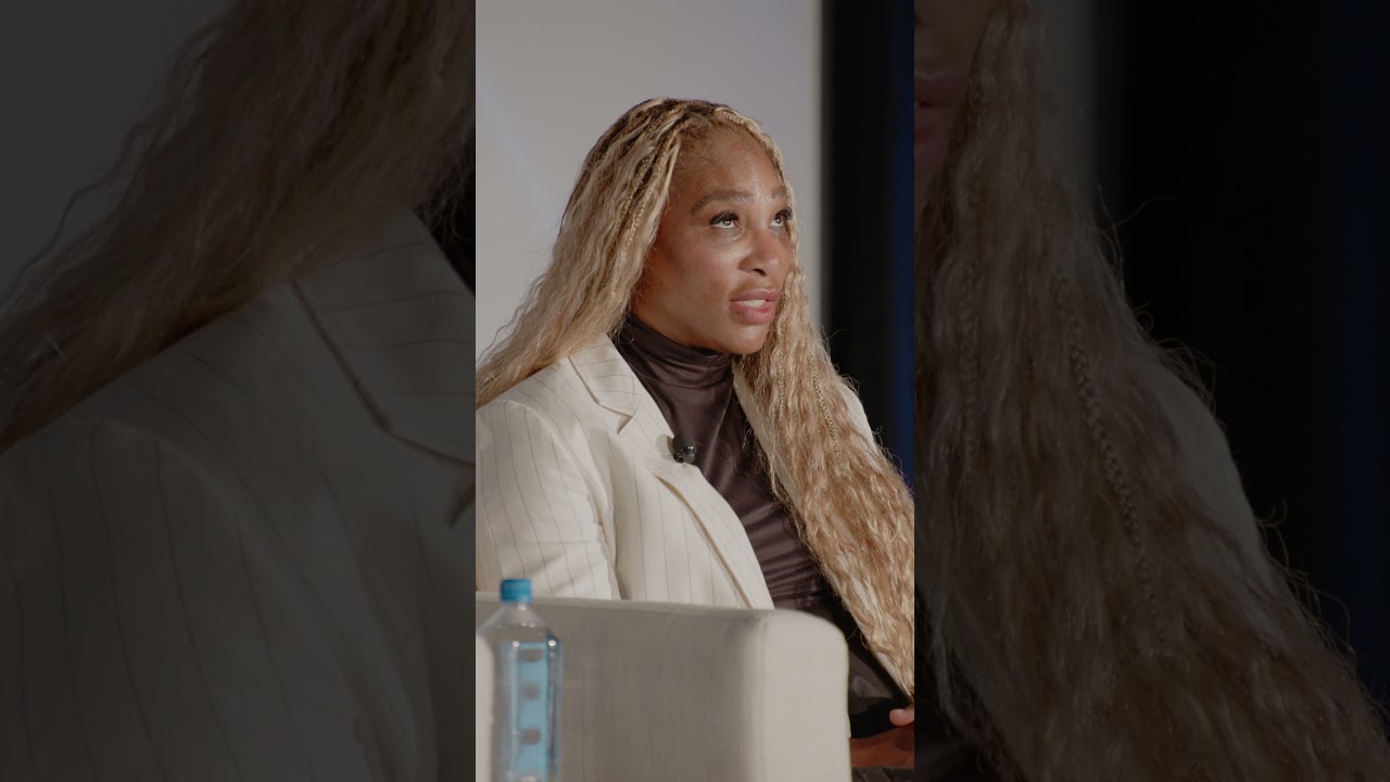 Serena Williams has that first-mover mindset