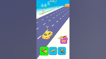 Shape Transform Race Game It