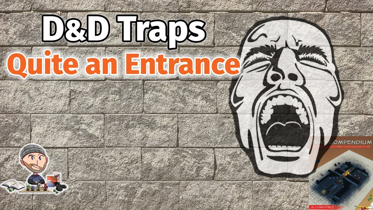 D&D Traps Quite an Entrance Trap Pathfinder Traps YouTube