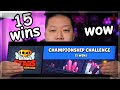 15 wins - championship challenge (feb 2021)