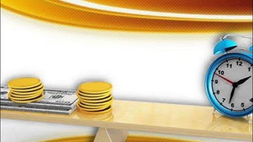 scales in equal balance time is money powerpoint templates ppt backgrounds for slides 0413 presentat