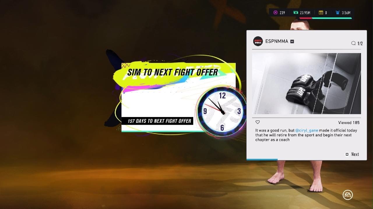 EA SPORTS UFC 4 Wrestling Career episode 9