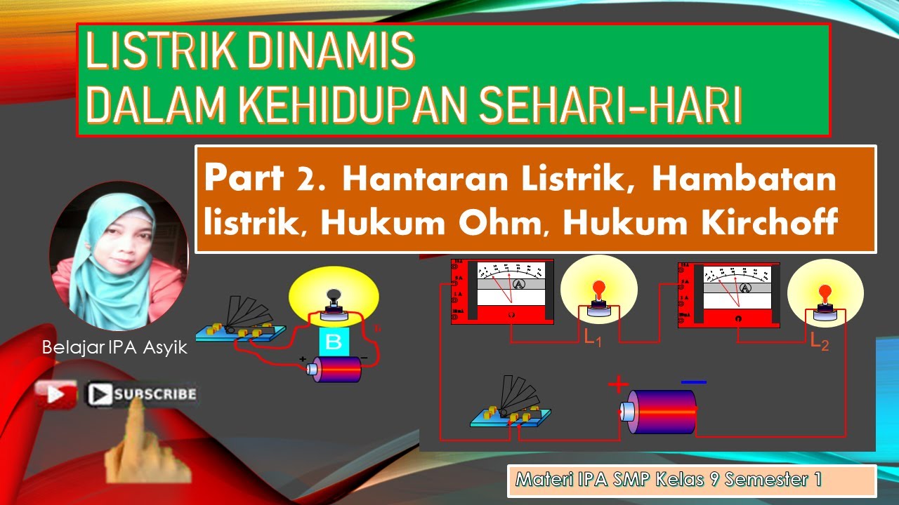 Materi Listrik Statis Smp Kelas 9 Kurikulum 2013 Youtube