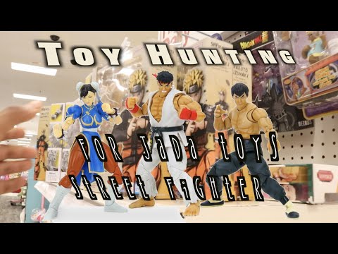 Toy Hunting For Jada Toys Street Fighter, Sh figuarts at Target, Marvel Legends!