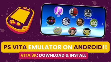 PS VITA emulator on ANDROID! How to download, install and configure VITA3K