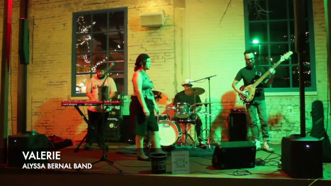 Alyssa Bernal Band – “Valerie” (Live Cover at Idle Brewery | San Antonio, TX)