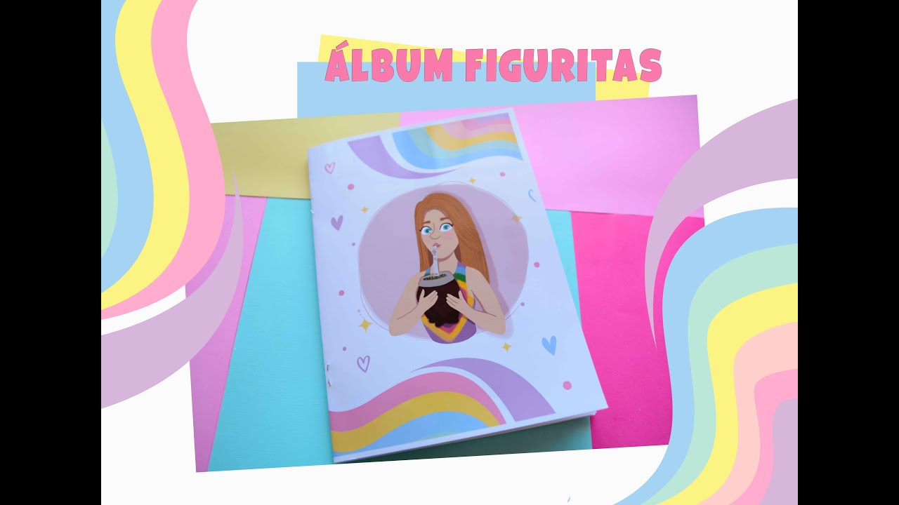 ¿ Cómo hacer un álbum de Figuritas?⭐️ - YouTube