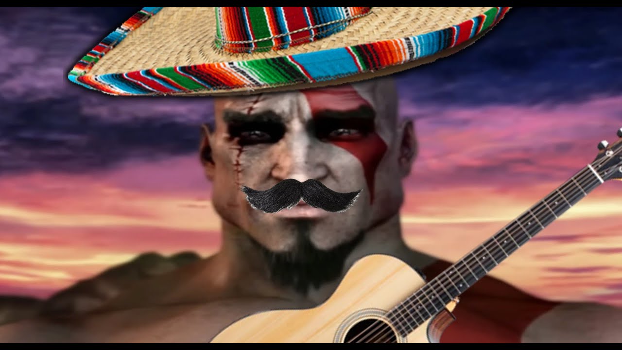 Kratos si fuera Mexicano / wey Kratos